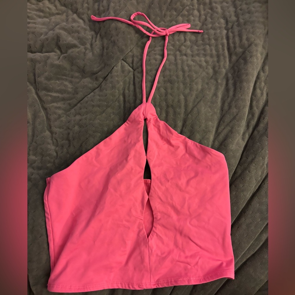 Garage pink tank top